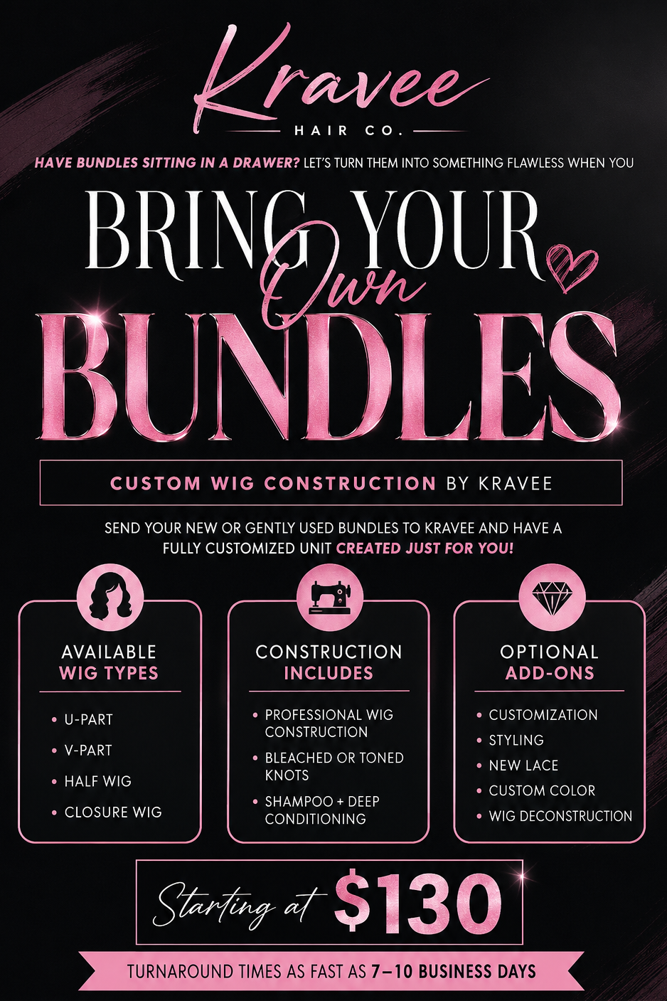 Supply Your Own Bundles